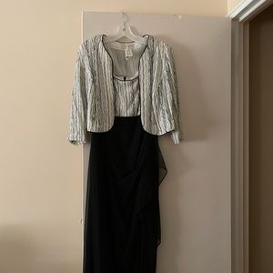 Women’s gown.  Formal wear.